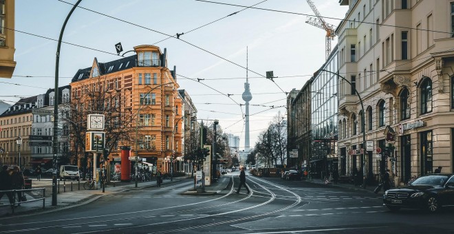 Imagen de las calles del centro de Berlín. / Pixabay