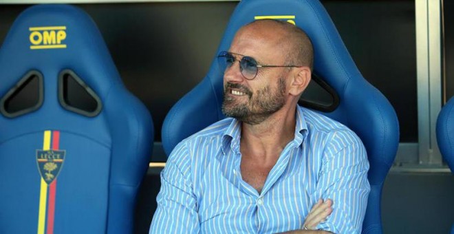 Gianluca Petrachi, director deportivo de la Roma. (EFE)