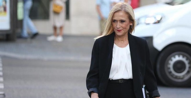 La expresidenta de la Comunidad de Madrid Cristina Cifuentes. - EFE