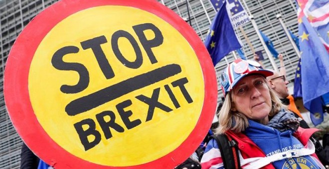 Manifestación antibrexit. EFE/ Stephanie