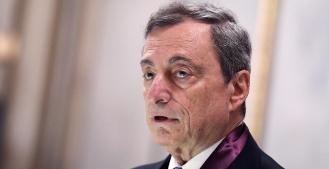 Mario Draghi, presidente del Banco Central Europeo. REUTERS/Costas Baltas
