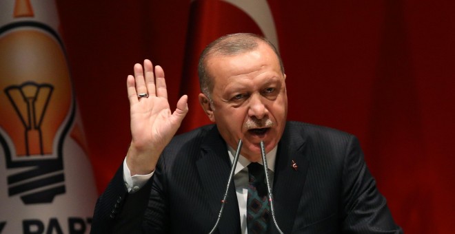 El presidente de Turquía, Recep Tayipp Erdogan. EFE/EPA/STR