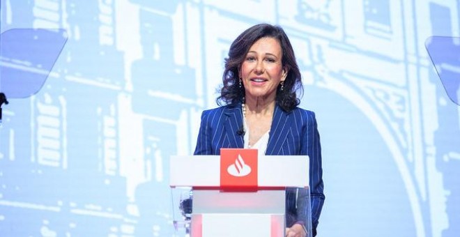 Ana Botín, presidenta de Banco Santander.