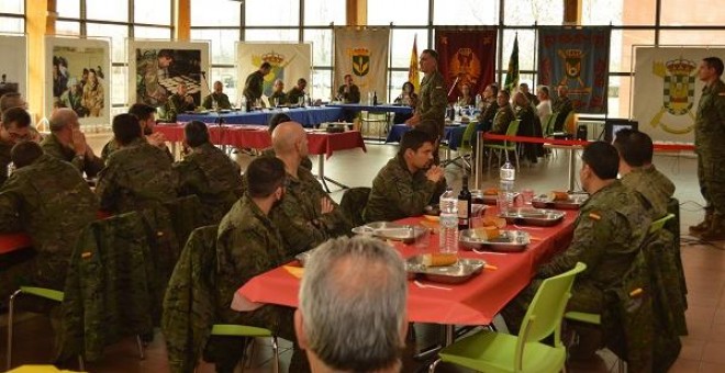 Imagen de las Jornadas de Actualización de Alimentación en Campaña de la Brigada Logística, en Valladolid. MADOC
