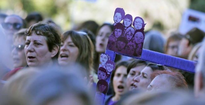 Imagen de una protesta del movimiento feminista. EFE/Archivo