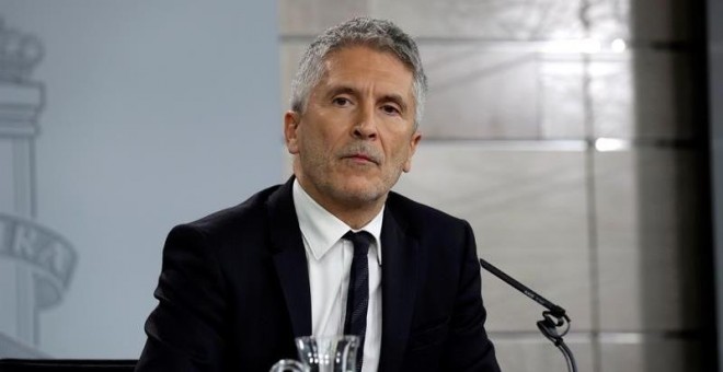 El ministre de l'Interior, Fernando Grande-Marlaska, intervé sobre la situació a Catalunya, EFE / Kiko Huesca
