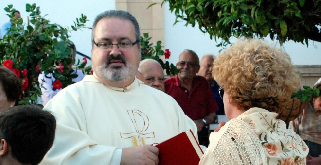 El sacerdote Ramón Tejero./ David Bollero