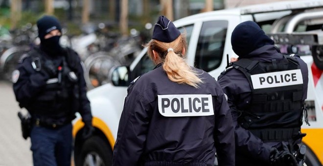Agentes de la policía francesa, en una imagen de archivo. / EFE