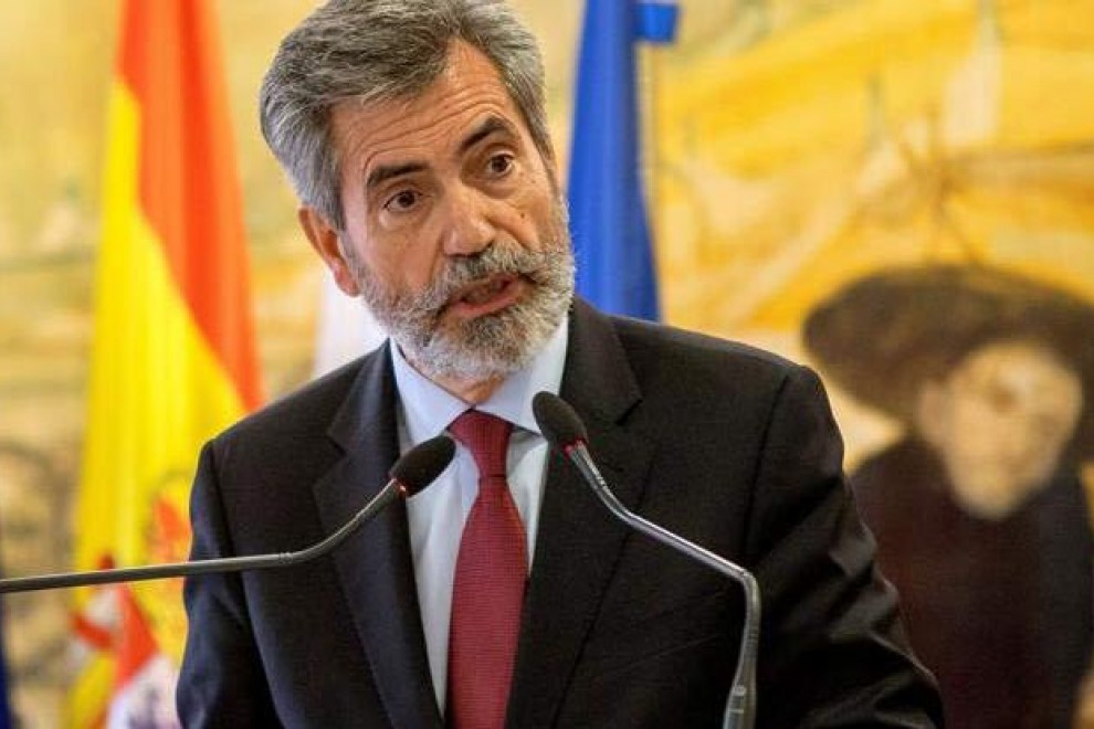 El Presidente del Tribunal Supremo y del Consejo General del poder judicial, Carlos Lesmes. (ROMÁN G. AGUILERA | EFE)