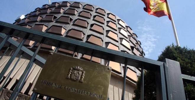 Fachada del Tribunal Constitucional. / EFE