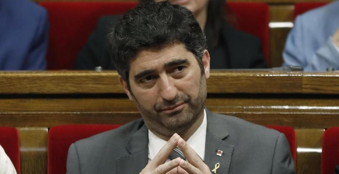 El conseller de Políticas Digitales de la Generalitat, Jordi Puigneró. EFE/Andreu Dalmau