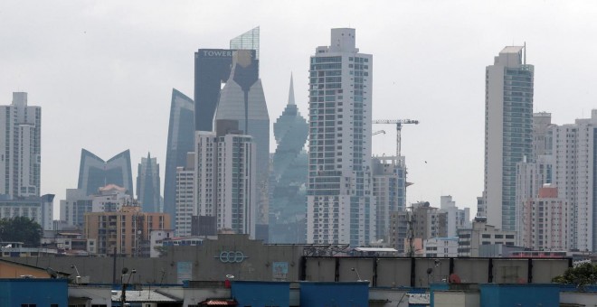 Vista de la zona financiera de Ciudad de Panamá. REUTERS/Carlos Jasso