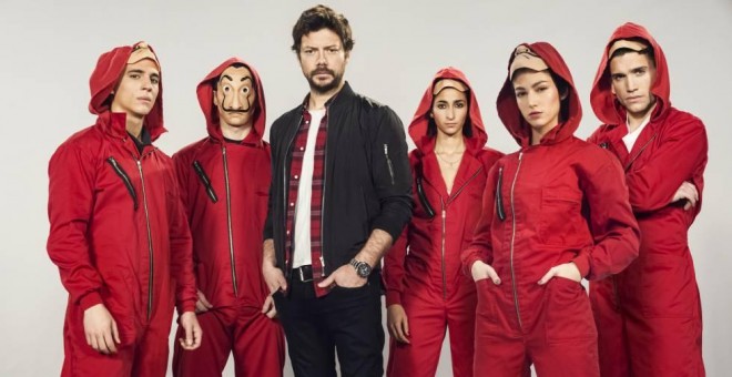 Imagen promocional de la serie 'La Casa de Papel'.