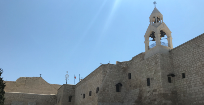 Basílica de la Natividad en Belén./ Sara Moreno