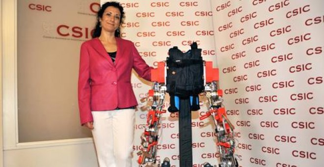 Elena García Armada (Valladolid, 1971), doctora en Robótica, investigadora del Centro de Automática y Robótica (CAR) del CSIC y cofundadora de la empresa Marsi Bionics.