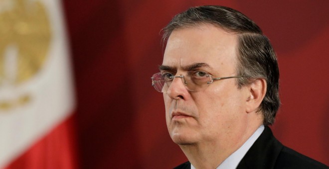 El ministro del Exterior mexicano, Marcelo Ebrard, ha abierto la puerta del asilo a Morales. / Reuters