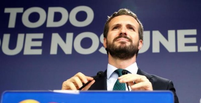 El líder del PP, Pablo Casado, ha recriminado al presidente del Gobierno en funciones, Pedro Sánchez, que 'para este viaje no hacían falta alforjas' y considera que 'es muy preocupante' su preacuerdo con Unidas Podemos con el que 'cierra la puerta' a cual