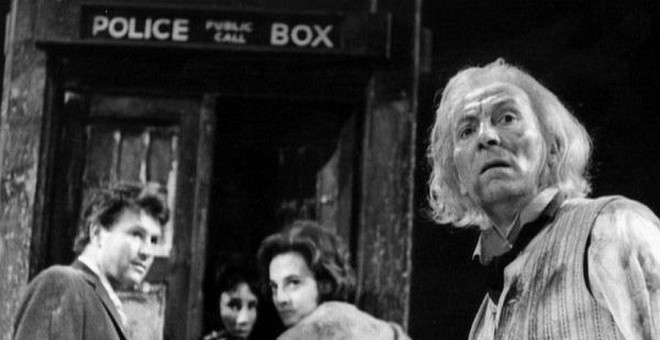 Fotograma de la primera temporada de 'Doctor Who', una serie muy popular en Reino Unido desde los años 60.
