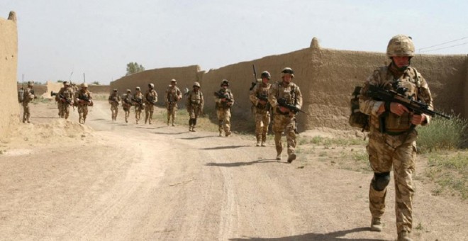 El tercer batallón del Black Watch, 3rd Batallion, Real Regimiento de Escocia. REUTERS/Archivo.