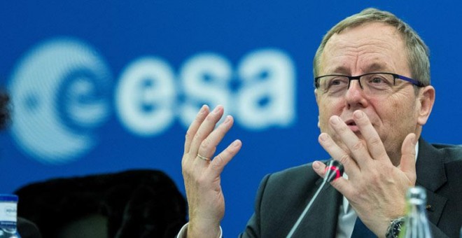 El director general de la Agencia Espacial Europea (ESA), Jan Wörner. (RAÚL CARO | EFE)