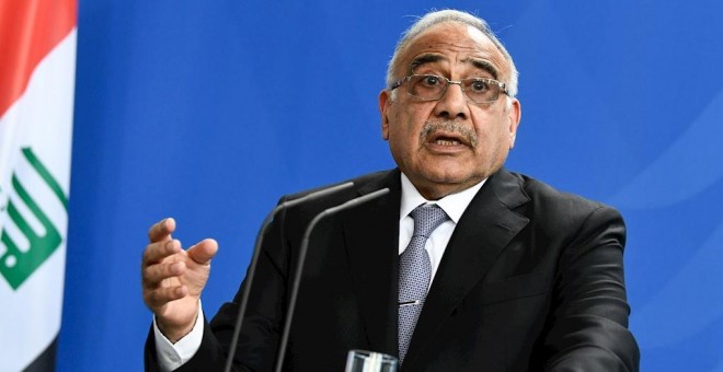 El primer ministro de Irak, Adel Abdelmahdi. - EFE