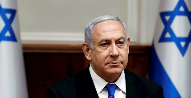 Imagen de archivo del primer ministro en funciones de Israel, Benjamin Netanyahu. EFE