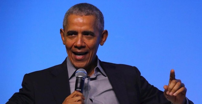 13/12/2019 - El expresidente de Estados Unidos Barack Obama durante un acto en Kuala Lumpur. / EFE