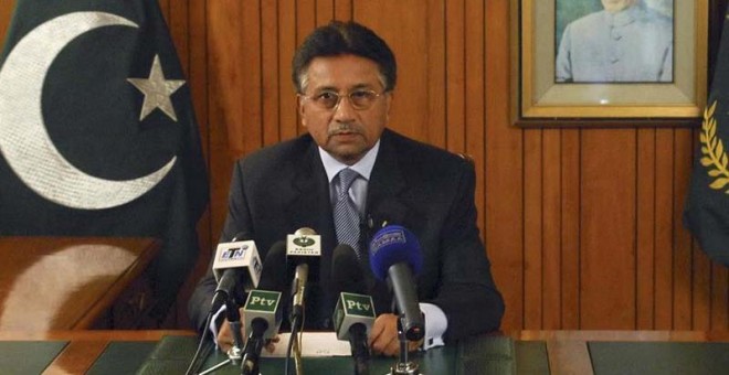 Imagen de archivo del expresidente de Pakistán, Pervez Musharraf. (EP)