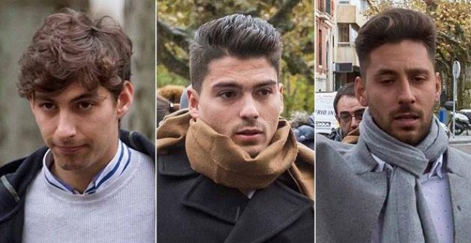 Los tres exjugadores de La Arandina, condenados a 38 añs cada uno par violación / EFE