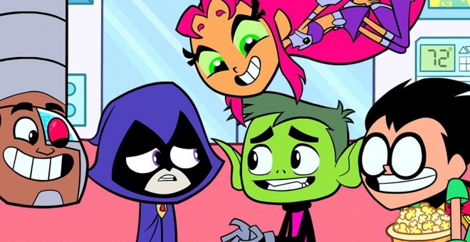 Los integrantes del de superhéroes adolescentes de 'Teen Titans Go!'. - BOING