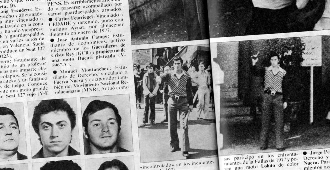 Reportaje publicado en 'Interviú' en 1979 cobre la ultraderecha armada en Valencia.