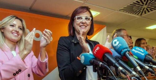 La candidata de Ciudadanos en la región de Murcia, Isabel Franco. / EFE