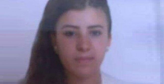 La joven fallecida, Hayat Belqasem, en una fotografía de la Asociación de Derechos humanos (AMDH) de Nador. FACEBOOK