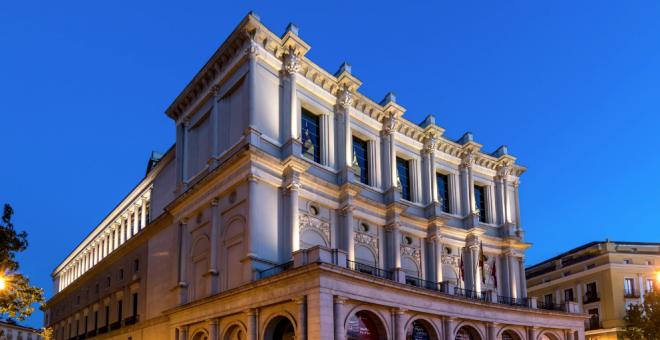 El Teatro Real, considerado como la primera institución de las artes escénicas y musicales en España. / Teatro Real