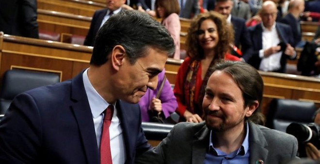 Pedro Sánchez, quien logró este martes la confianza del Congreso para un nuevo mandato como presidente del Gobierno