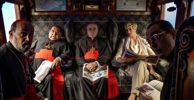 Actores en en ‘The New Pope’.