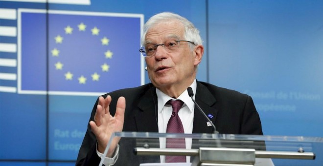 10/01/2020.- El jefe de la diplomacia europea, Josep Borrell.- EFE/Oilver Hoslet