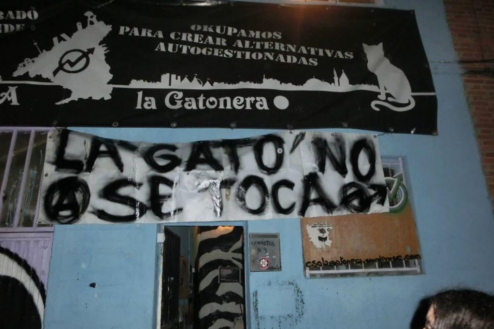 Antigua sede de La Gatonera en Carabanchel.