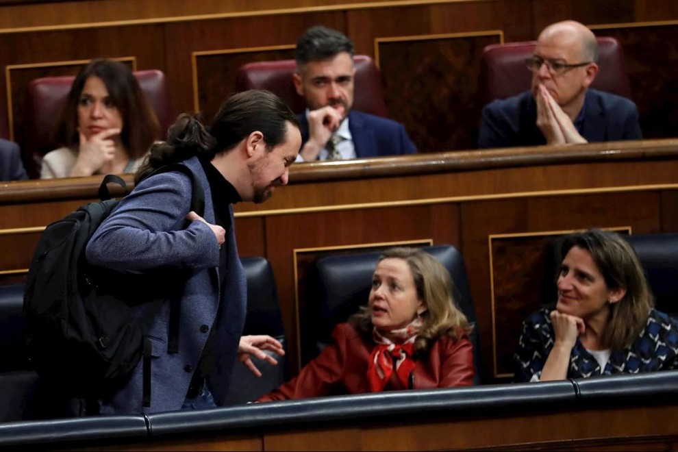 Pablo Iglesias en el Congreso