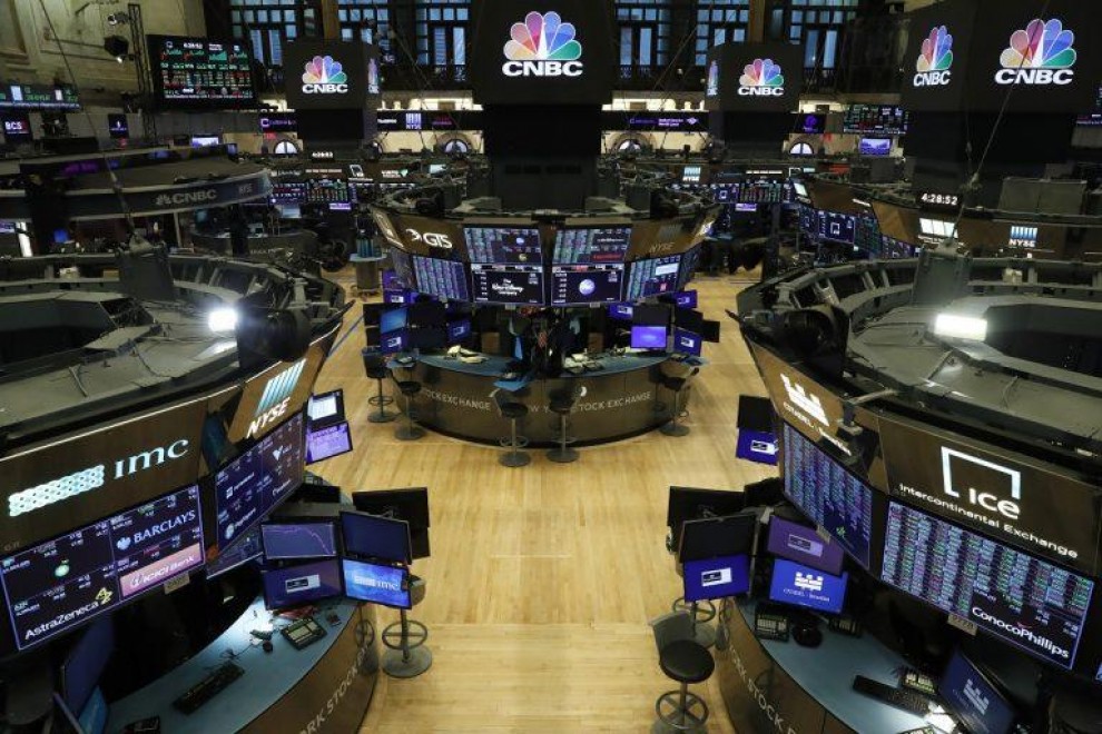 El patio de negociación de la Bolsa de Nueva York (NYSE, en sus siglas en inglés), en Wall Street. REUTERS