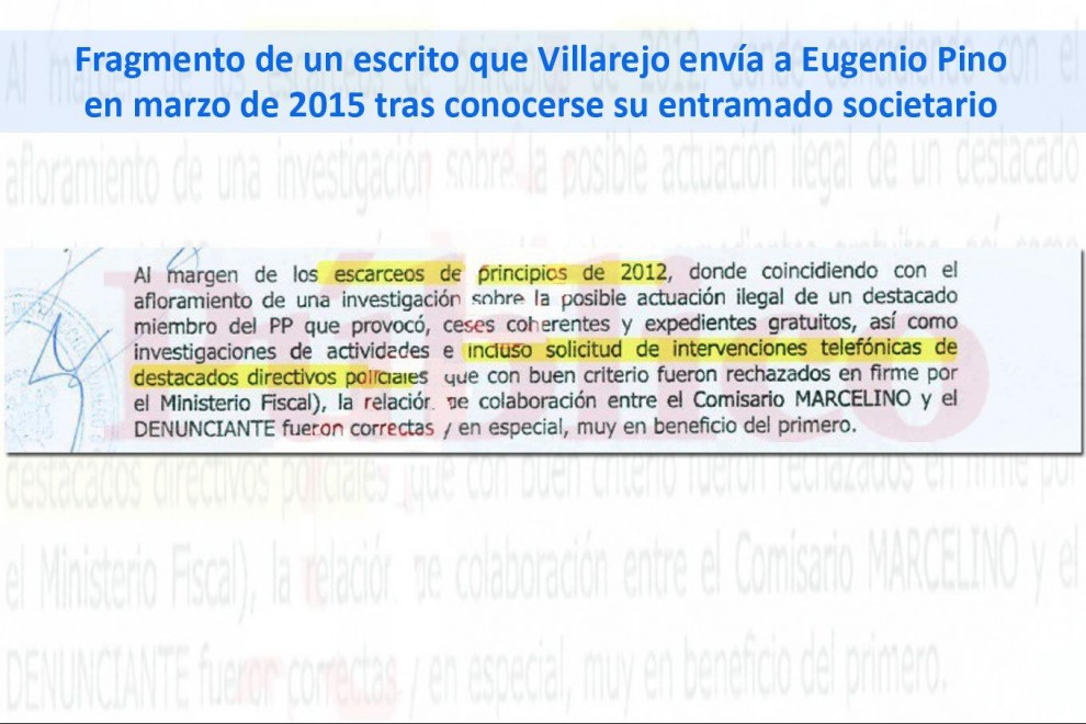 Escrito de Villarejo de marzo de 2015
