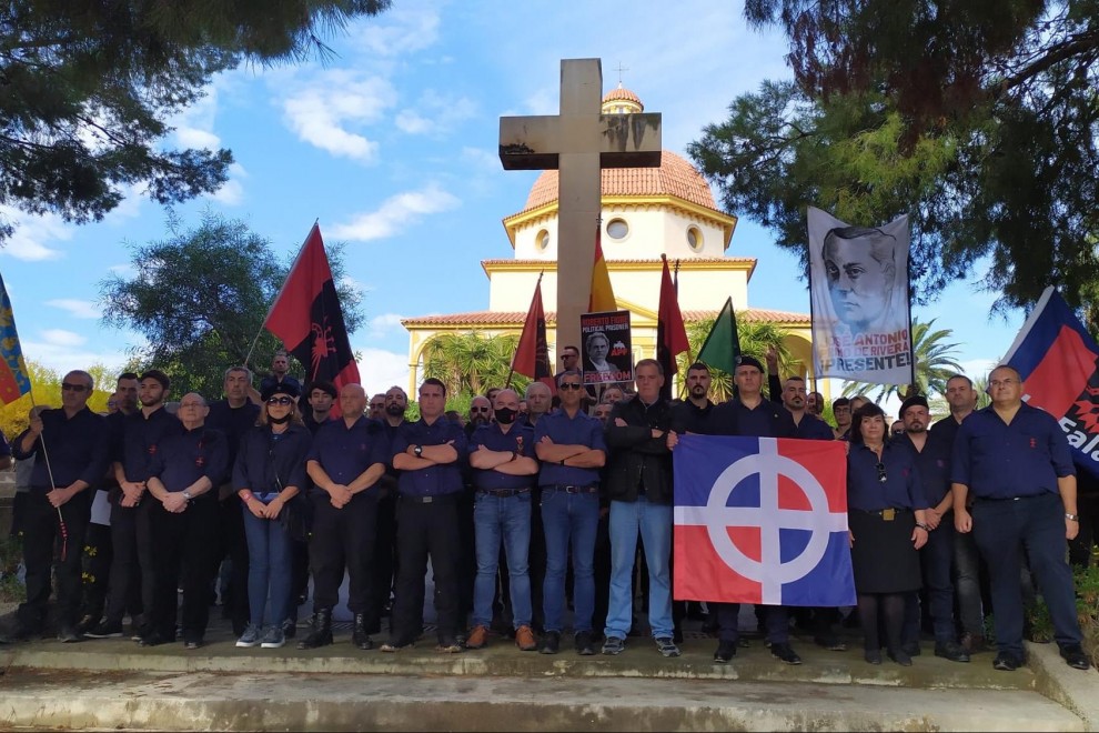 Falangistas en Alicante