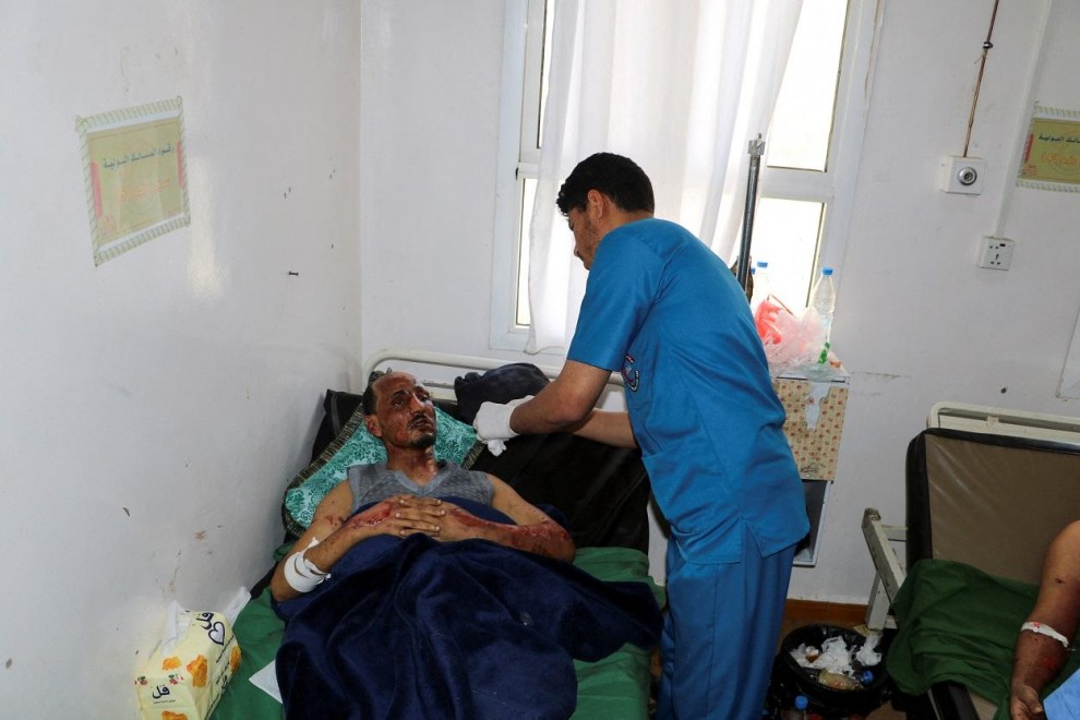 Herido en Yemen