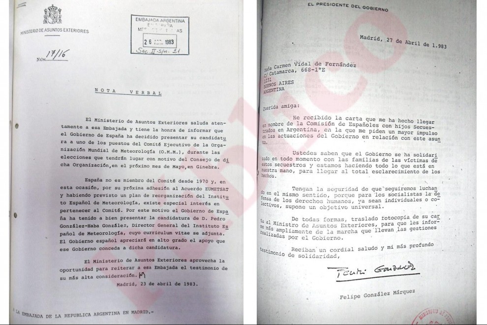 Cartas dictadura argentina