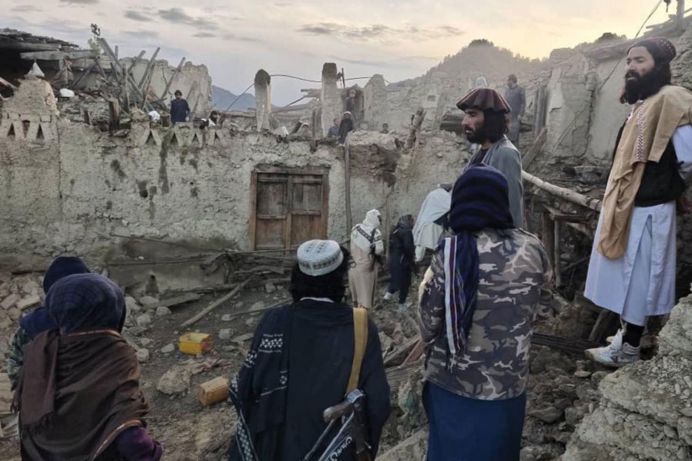 Una casa derruida tras el terremoto en la provincia de Paktika, a 22 de junio de 2022.