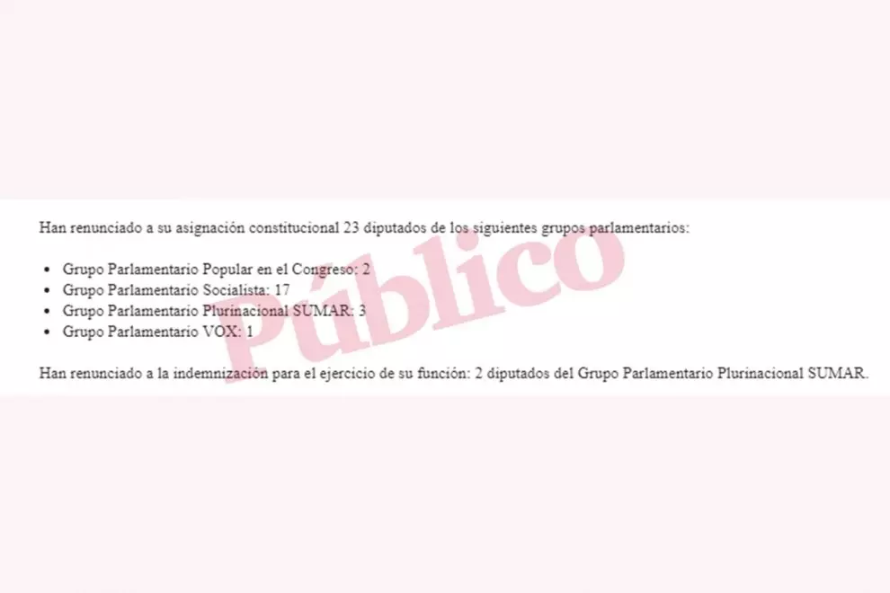 Belarra, Díaz y Verstrynge, las únicas diputadas que han renunciado a las dietas del Congreso 65380127df405.r_1698219268114.0-0-1375-915