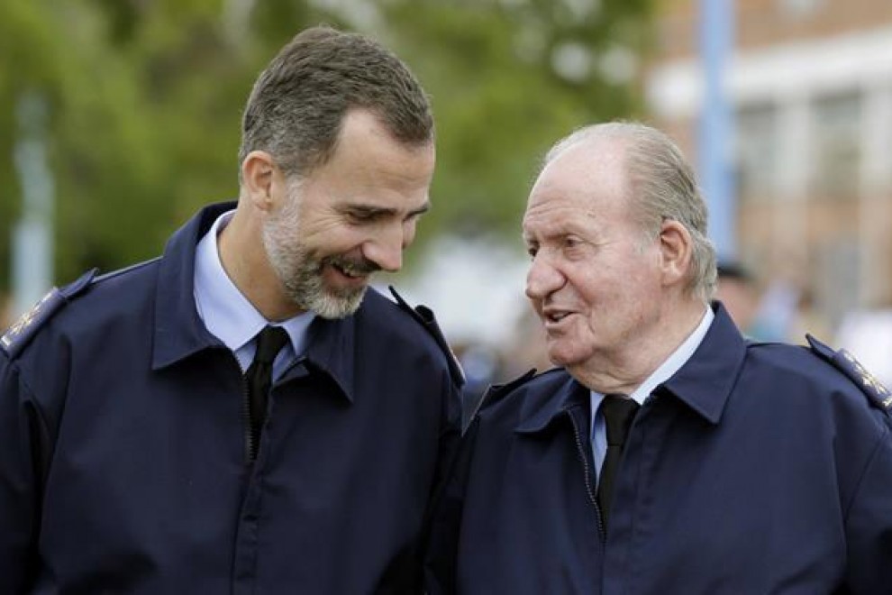 Resultado de imagen de FELIPE VI Y JUAN CARLOS I