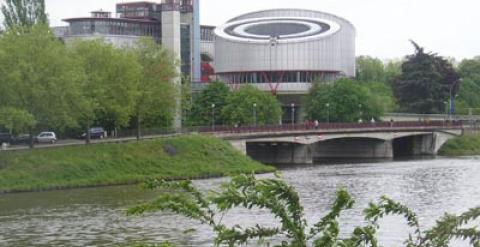 Sede en Estrasburgo del Tribunal Europeo de Derechos Humanos.