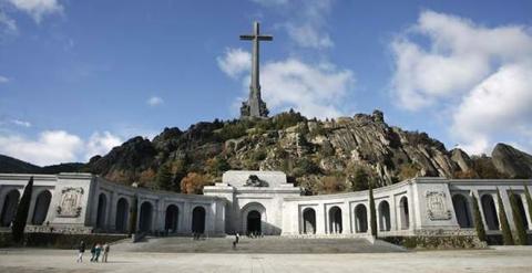 El Valle de los Caídos, lugar donde está enterrado el cuerpo del dictador