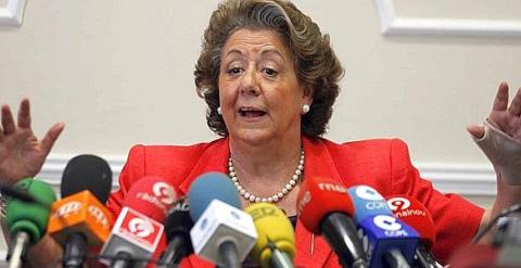 Rita Barberá, alcaldesa de Valencia, en una imagen de archivo. EFE